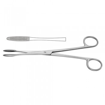 Gross-Maier Dressing Forcep Straight - Without Ratchet Stainless Steel, 22 cm - 8 3/4"